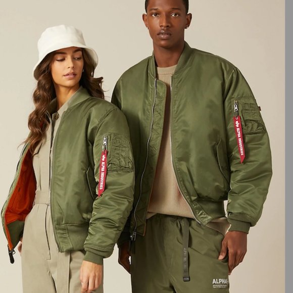 Alpha Industries  MA-1 Flight Jacket with Blood Chit - Picture 4 of 6